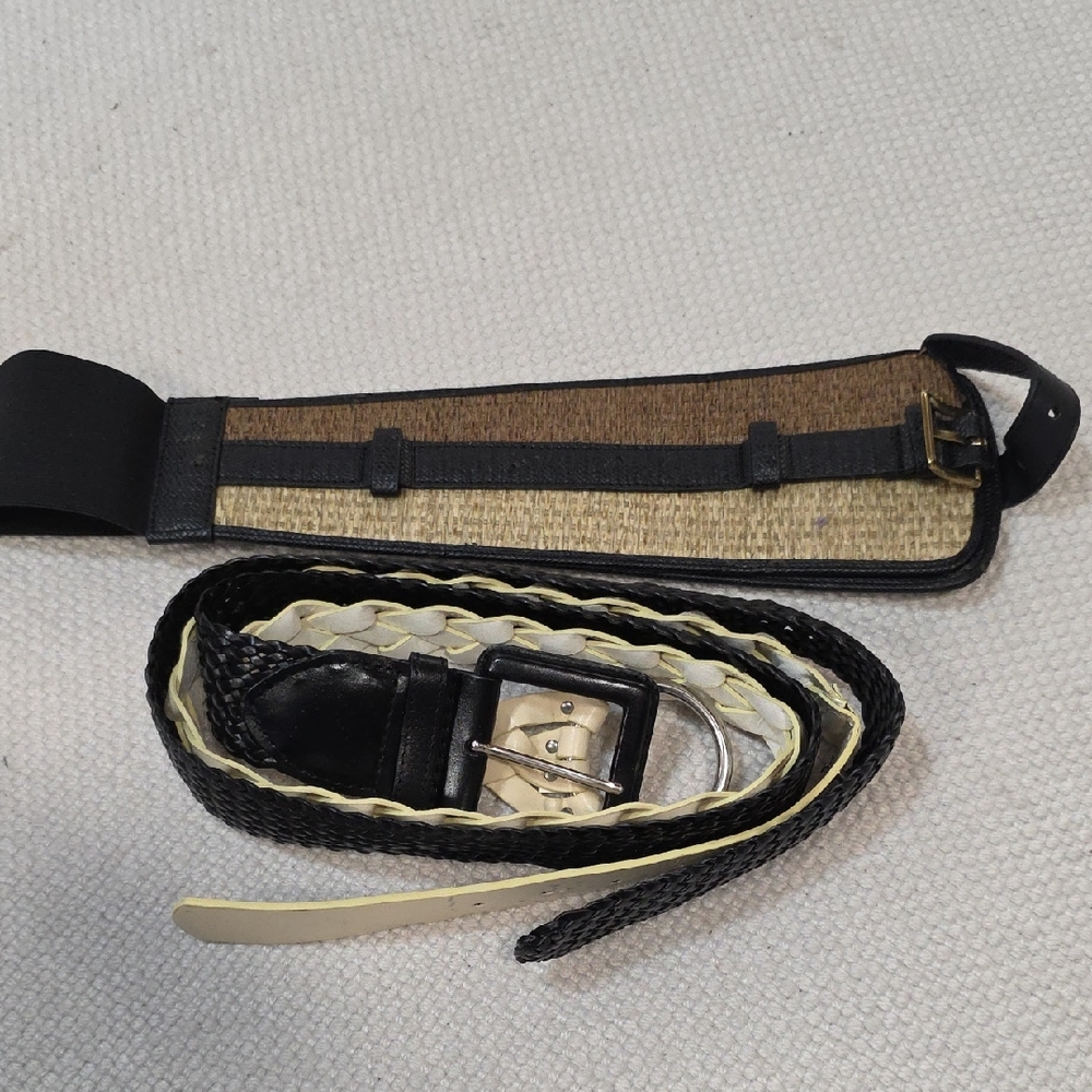 Stylish Black and Tan Belts